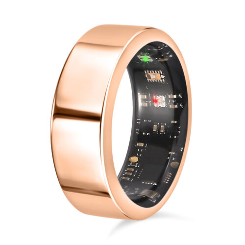 Soul Smart - V1 Smart Unisex Ring, G-Sensor, Herzfrequenzsensor, rosévergoldet image number 1