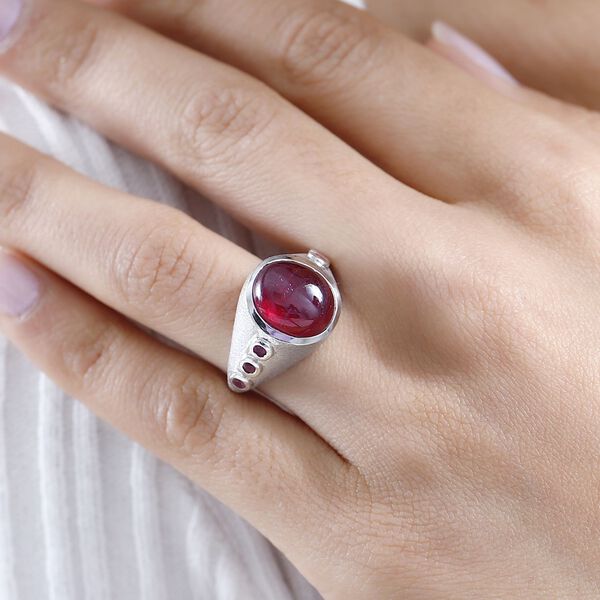 Afrikanischer Rubin-Ring - 9,11 ct. image number 3