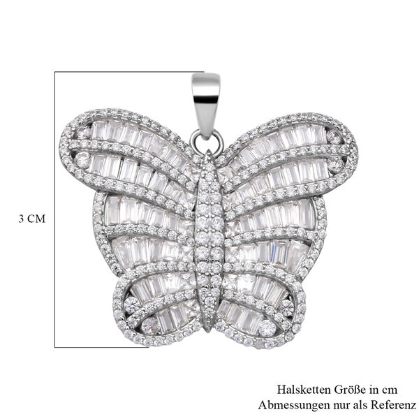 LUSTRO STELLA wei&szlig;er Zirkonia-Anh&auml;nger - 7,59 ct. image number 4