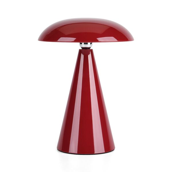 LIVMORE 2-in-1 Magnetische, wiederaufladbare LED-Tisch- und Wandleuchte, 15,5x15,5x21cm, Rot image number 5