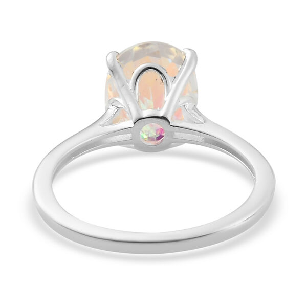 Merkur Glühen Mystischer Quartz Ring 925 Silber  ca. 2,52 ct image number 6