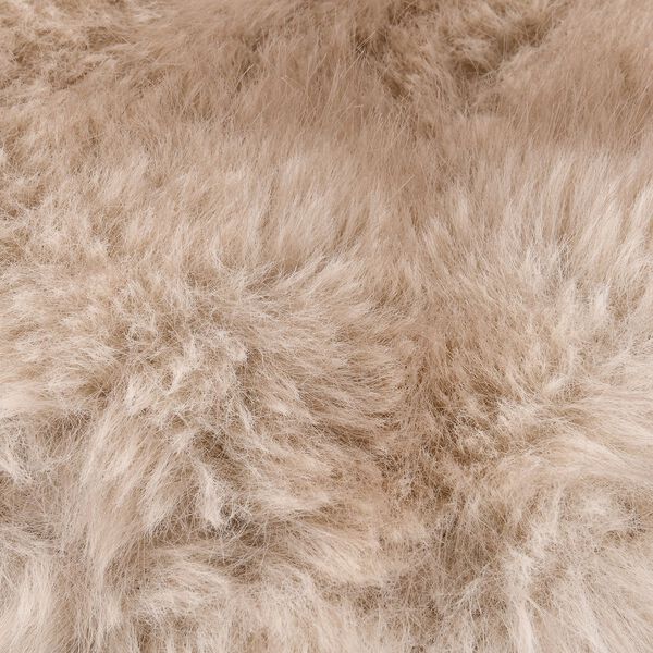 Kunstfell-Bucket-Hut, Einheitsgröße, Beige image number 4