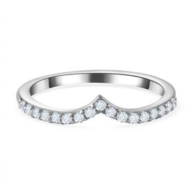 Moissanit Ring - 0,23 ct.