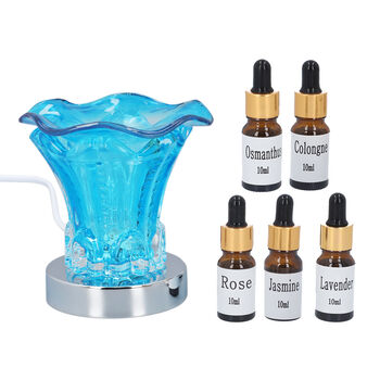 Touch Lampe mit 5 &auml;therischen &Ouml;len 10ml, Blau