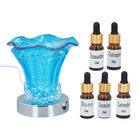 Touch Lampe mit 5 ätherischen Ölen 10ml, Blau
