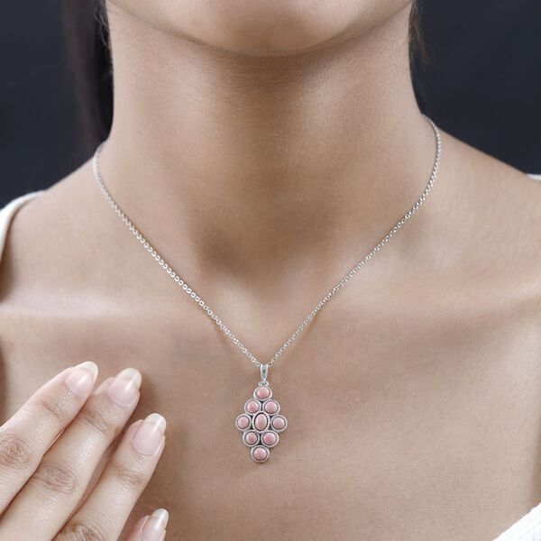 AA Oregon Sunrise Pfirsich Opal Anh&auml;nger - 2,14 ct. image number 3