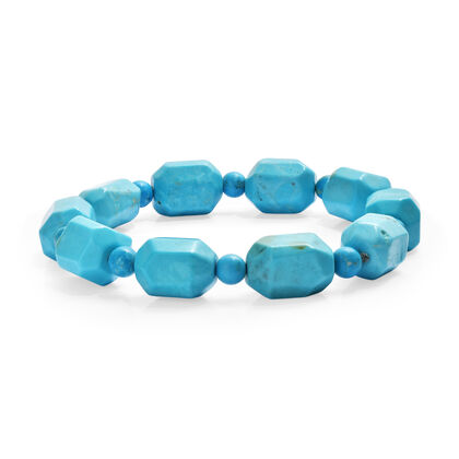 Magnesit Armband Flexibel (ca. 19 cm) ca. 206.00 ct