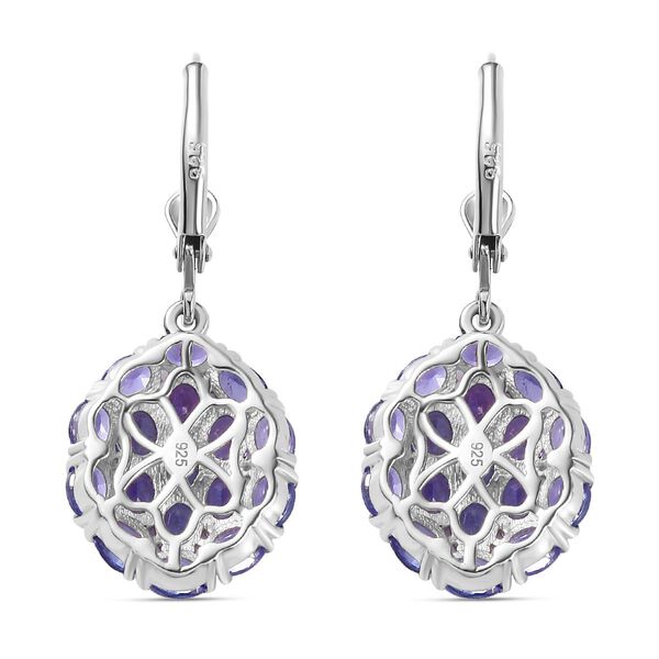 Tansanit Ohrringe - 6,05 ct. image number 5