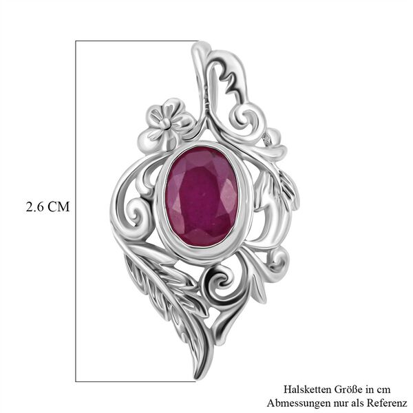 Royal Bali - Afrikanischer Rubin-Anh&auml;nger, 925 Silber ca. 1,50 ct image number 5