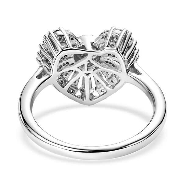 LUXURIANT DIAMOND - Lab Grown Diamant SI-GH Ring 925 Silber rhodiniert (Gr&ouml;&szlig;e 17.00) ca. 0.50 ct image number 5