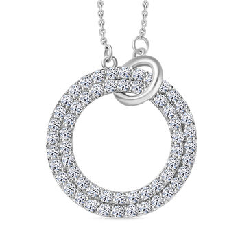 LUXURIANT DIAMOND - Lab Grown Diamant SI-GH Halskette ca. 43+5 cm 925 Silber ca. 1.00 ct