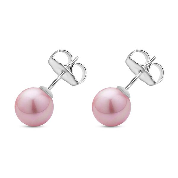 Rosa Muschelkernperle und rosa Kristall-Schmuckset - 2,02 ct. image number 7