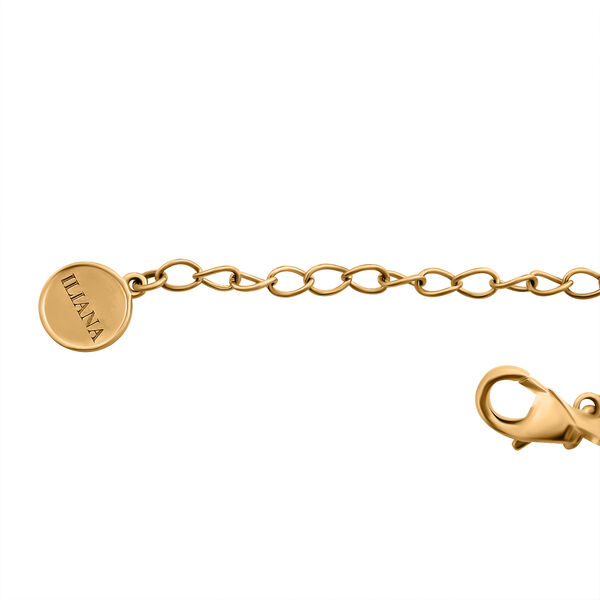 ILIANA AAA Morganit 45cm Halskette in 750 Gold - 155 ct. image number 5