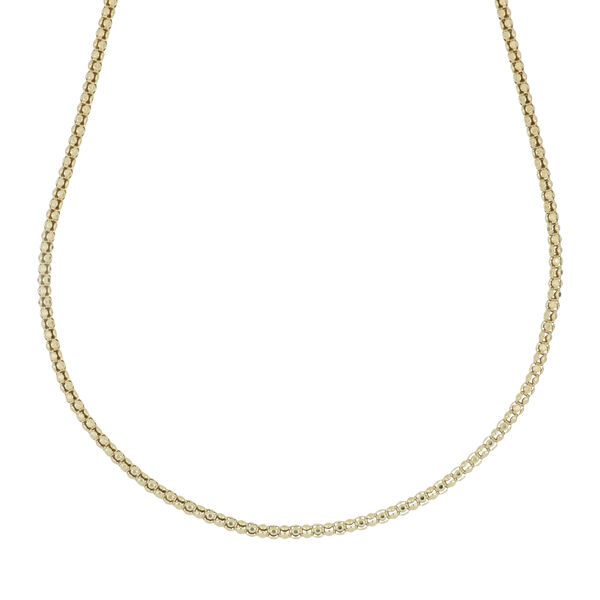 LA BELLA feinstes handgefertigtes Italienisches 925 Silber vergoldet Halskette ca. 50 cm ca. 7,06g