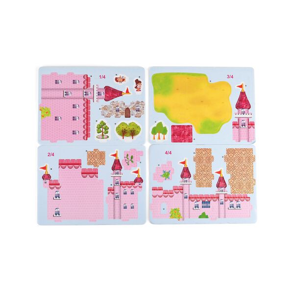 DIY 3D Puzzle Traum-Schloss, 21x16x27 cm image number 7