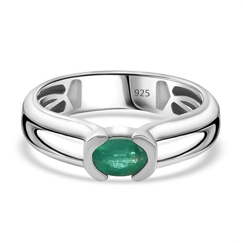 Kagem sambischer Smaragd-Ring - 0,47 ct. image number 0