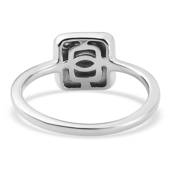 Diamant Ring 925 Silber Bicolor image number 6