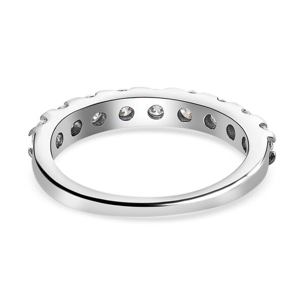Moissanit Ring in platiniertem 925 Silber - 0,93 ct. image number 5