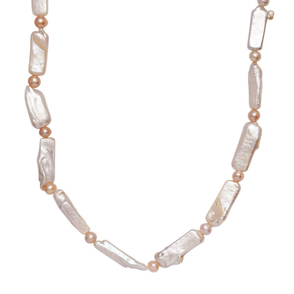 AA S&uuml;&szlig;wasser Perle Halskette, 45+5cm