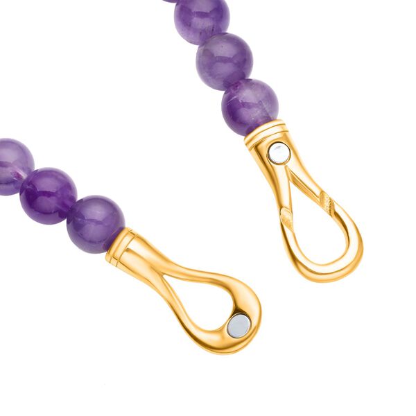 Afrikanisches Amethyst-Armband, 20 cm - 112,50 ct. image number 4