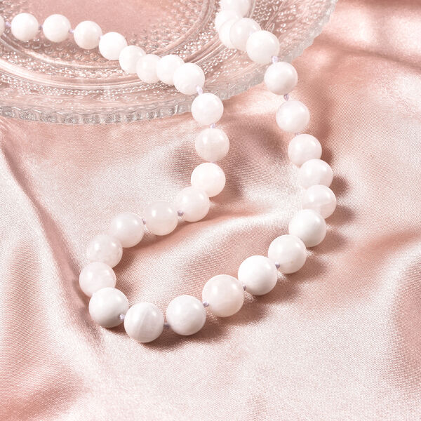 Mondstein Halskette ca. 50 cm lange mit Magnetschloss 925 Silber ca. 240.35 ct image number 2