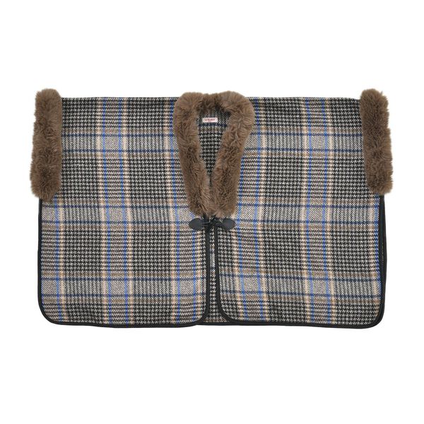 LA MAREY &ndash; Kunstfell Kimono, Braun image number 8