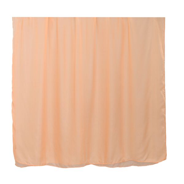 LA MAREY - 100% Maulbeeren-Seidenschal, Chiffon, 110x180 cm, pastellorange image number 2