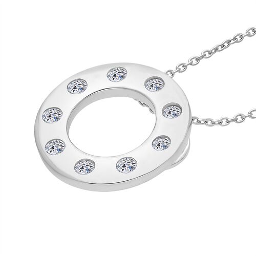LUXURIANT DIAMOND - Lab Grown Diamant SI-GH Schmuckset 925 Silber rhodiniert ca. 0,33 ct. image number 3