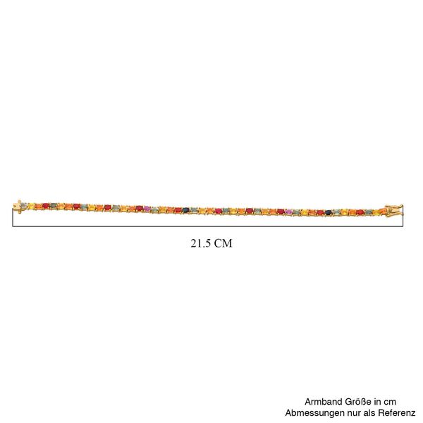 Mehrfarbiges Saphir Armband - 9,81 ct. image number 4