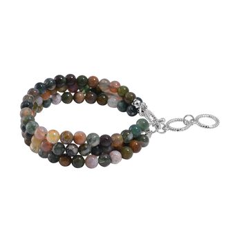 Indisches Achat-Armband, 18 cm - 30 ct.