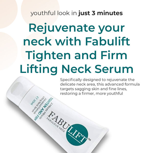 FABULIFT - Hals-Serum, 3-Minuten-Miracle, Lifting-Effekt, 30 ml image number 6