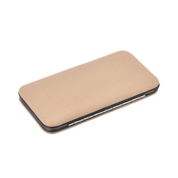 14-tlg. Manik&uuml;re-Set mit Kunstleder Box, Beige image number 6