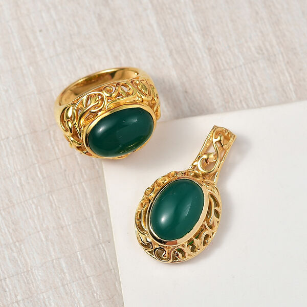 EverTrue Verde Onyx Schmuckset - 14 ct. image number 1