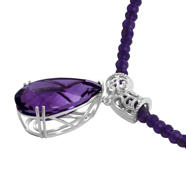 Afrikanisches Amethyst-Schmuckset - 72,87 ct. image number 2