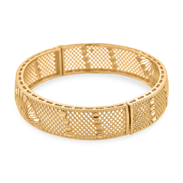 Nickelfreies Messing Armreif ca. 19 cm ca. 26,20g image number 4