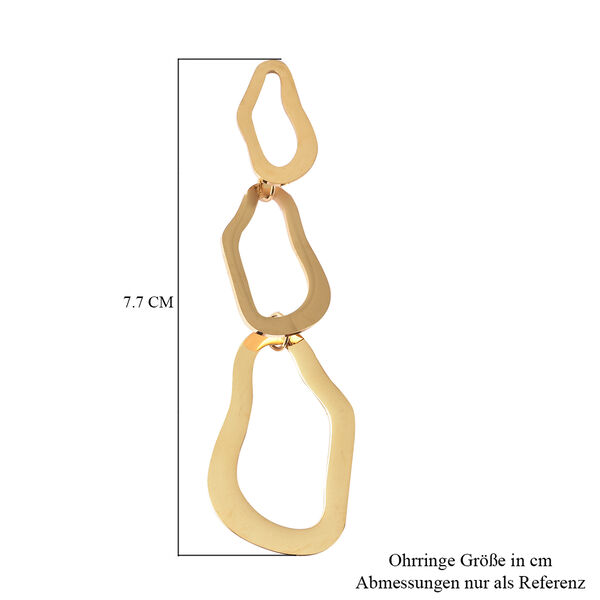 Ohrhänger Gold Farbe  image number 3