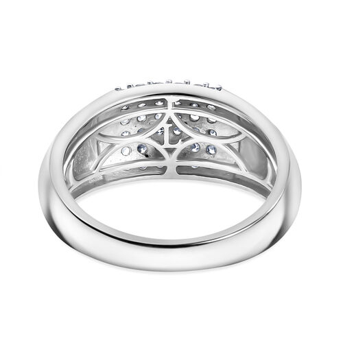 LUXURIANT DIAMOND - Lab Grown Diamant SI-GH SGL zertifiziert Ring 925 Silber rhodiniert (Größe 17.00) ca. 0.50 ct image number 6