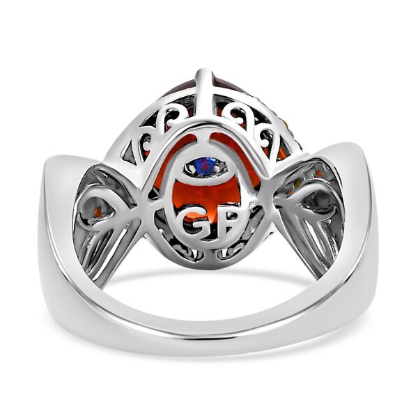 GP Italian Garden Kollektion - Mosambik Granat und Multi-Edelstein-Ring - 5,63 ct. image number 7