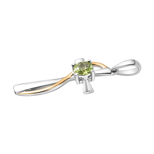 Peridot Anhänger - 0,45 ct. image number 4