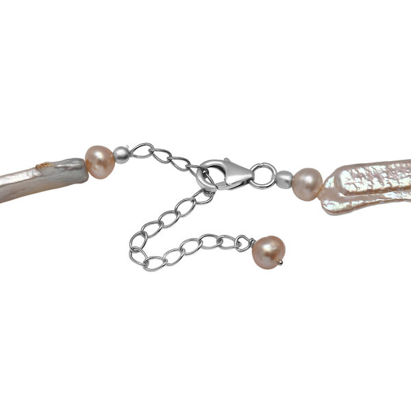 AA Süßwasser Perle Halskette, 45+5cm image number 5