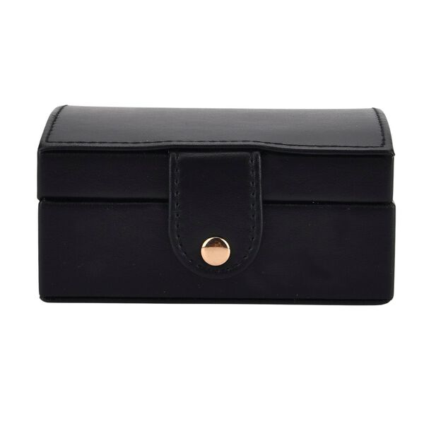 PU-Schmuckk&auml;stchen, 12x9,5x6,5cm, Schwarz image number 3