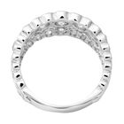 Lustro Stella - Weißer Zirkonia-Ring, 925 Silber rhodiniert  ca. 0,67 ct image number 3