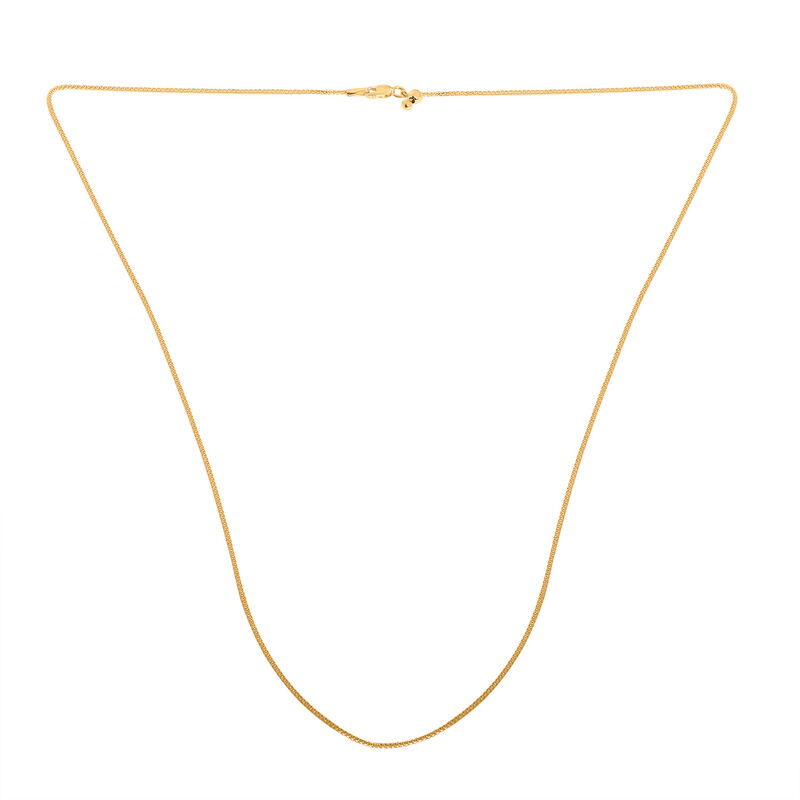 Flexible Spiga-Halskette in vergoldetem 925 Silber image number 0