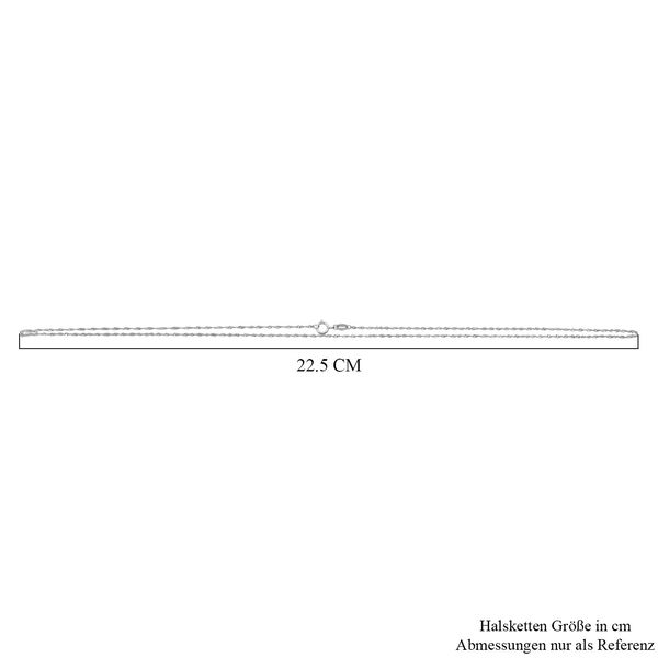 K&ouml;nigskordelkette in 950 Platin, 45cm - 1,50 Gramm image number 4