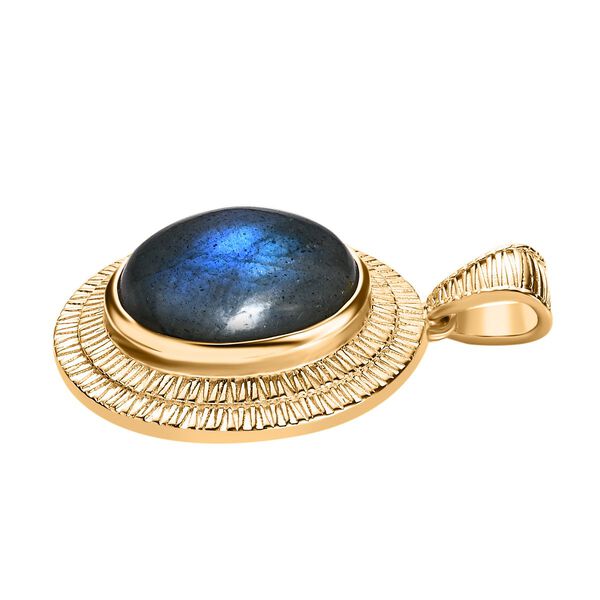 AAA Labradorit Anh&auml;nger - 10,84 ct. image number 5