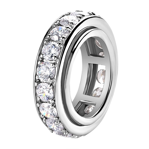 Wei&szlig;er Zirkonia Spinning-Ring - 8,10 ct. image number 5