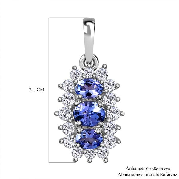 AA Tansanit Anh&auml;nger - 1,26 ct. image number 5