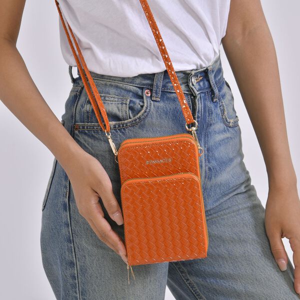 Passage - RFID Crossbody-Tasche, Orange image number 3