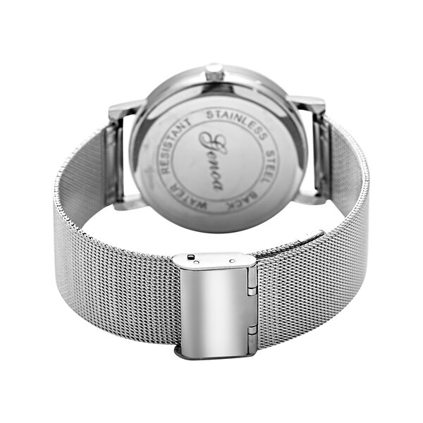 Genoa - Uhr mit Farbverlauf, wasserdicht, japanisches Uhrwerk, Rosa image number 5