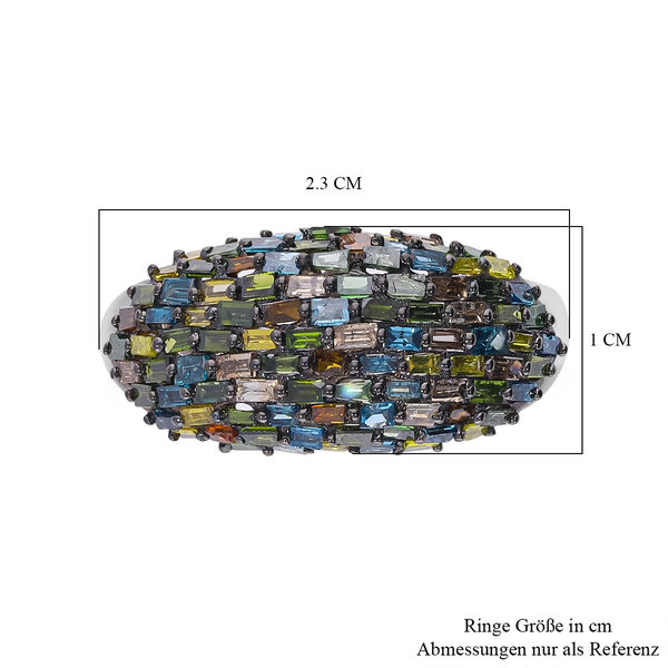 Mehrfarbiger Diamant Ringe - 1 ct. image number 1
